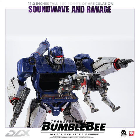 Transformers BUMBLEBEE – DLX SOUNDWAVE AND RAVAGE