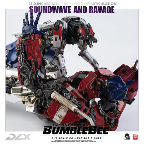 Transformers BUMBLEBEE – DLX SOUNDWAVE AND RAVAGE