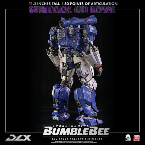 Transformers BUMBLEBEE – DLX SOUNDWAVE AND RAVAGE