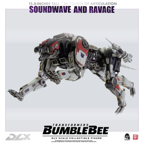 Transformers BUMBLEBEE – DLX SOUNDWAVE AND RAVAGE