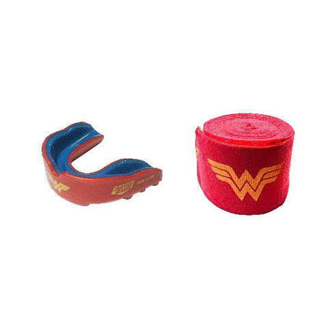 Wonder Woman Boxing Hand Wrap & Mouthguard Set - Awesomeism